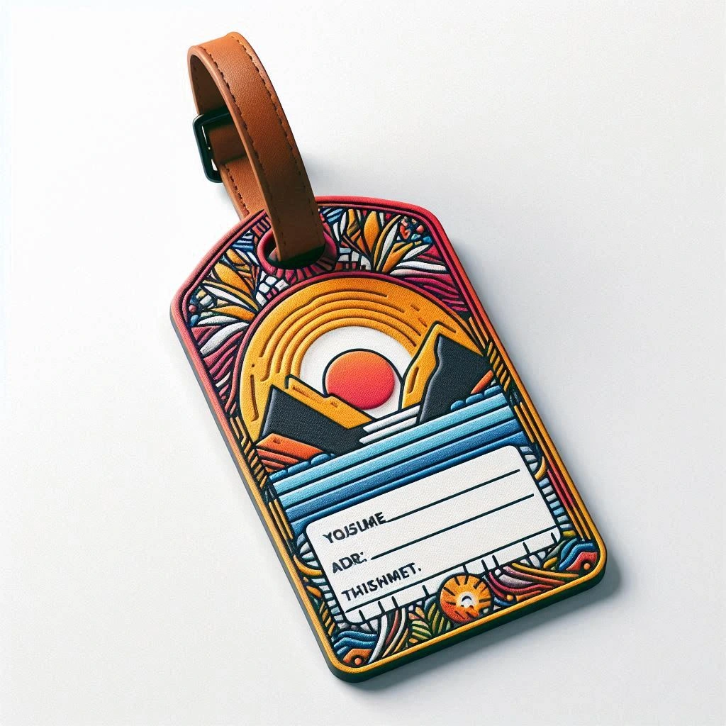 Personalized Luggage Tags Creative Trade Show Giveaways Ideas