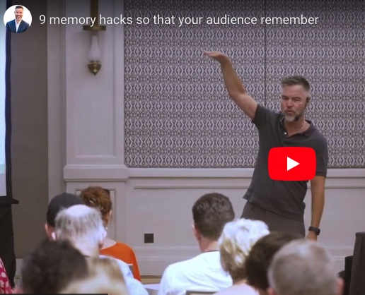 Read more about the article 9 memory hacks so that your audience remember